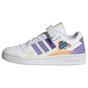 ADIDAS ORIGINALS Tenisky 'Forum Low'  fialová / marhuľová / biela