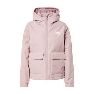 ADIDAS PERFORMANCE Outdoorová bunda  svetlofialová / biela