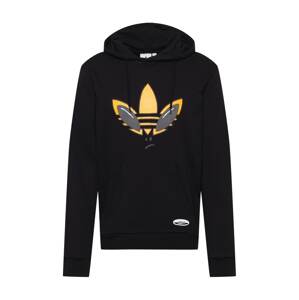 ADIDAS ORIGINALS Mikina  žltá / sivá / čierna