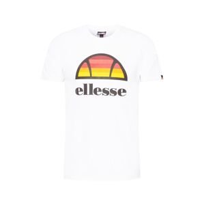 ELLESSE Tričko 'Sunset'  žltá / karí / červená / čierna / biela