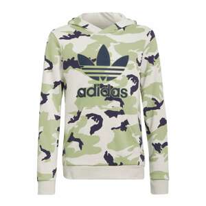 ADIDAS ORIGINALS Sweatshirt  béžová / svetlozelená / tmavosivá