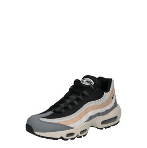 Nike Sportswear Nízke tenisky 'Air Max 95'  svetlosivá / tmavosivá / pastelovo oranžová / čierna / biela