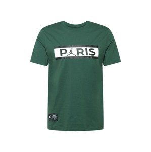 Jordan Tričko 'Paris Saint-Germain'  biela / čierna / smaragdová
