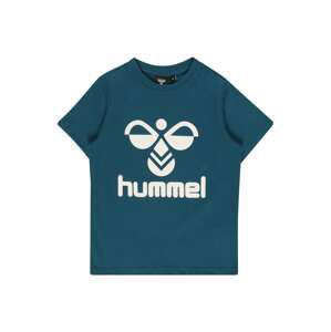 Hummel Tričko 'Tres'  tyrkysová / biela