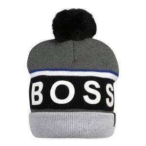 BOSS Kidswear Čiapky  sivá melírovaná / tmavosivá / biela / čierna / kráľovská modrá