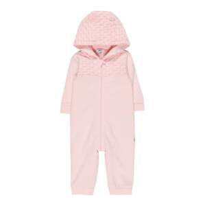 BOSS Kidswear Overal  ružová / svetloružová