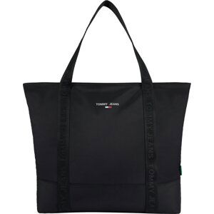 Tommy Jeans Shopper 'Essential Tote'  čierna / červená / biela