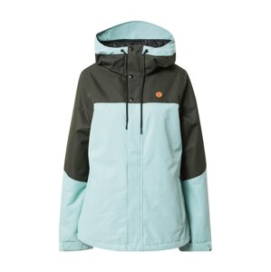 Volcom Outdoorová bunda  mätová / tmavozelená