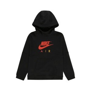 Nike Sportswear Mikina  čierna / červená / žltá