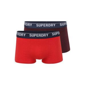 Superdry Boxerky  námornícka modrá / červená / bordová / biela