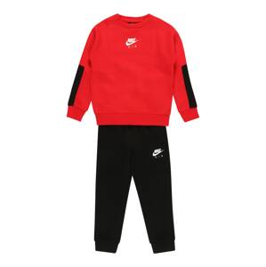 Nike Sportswear Set  červená / čierna