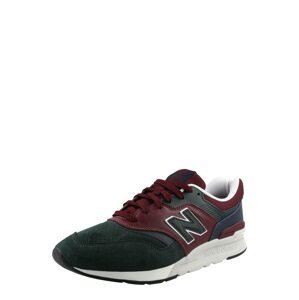 new balance Nízke tenisky  bordová / tmavozelená