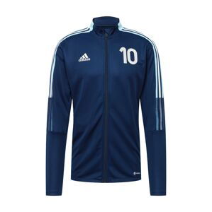 ADIDAS SPORTSWEAR Tréningová bunda 'Messi Tiro Number 10'  námornícka modrá / svetlomodrá / biela