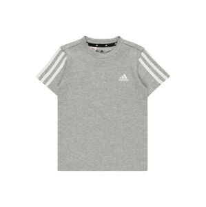 ADIDAS PERFORMANCE Funkčné tričko 'LK 3S TEE'  sivá melírovaná / biela