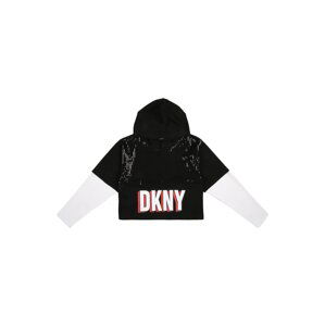 DKNY Tričko  červená / čierna / biela