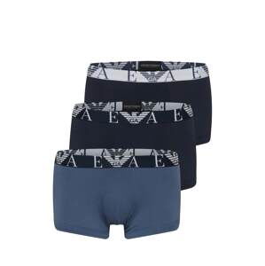 Emporio Armani Boxerky  námornícka modrá / modrosivá / biela