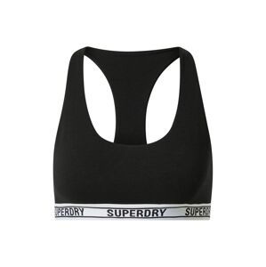 Superdry Podprsenka  čierna / biela