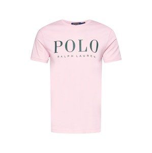 Polo Ralph Lauren Tričko  svetloružová / svetlozelená