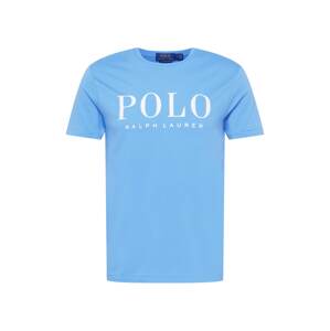 Polo Ralph Lauren Tričko  nebesky modrá / biela