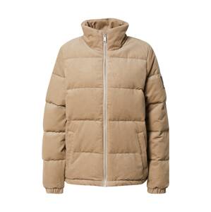 JACK WOLFSKIN Zimná bunda  svetlobéžová