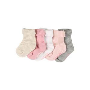 BOSS Kidswear Ponožky  staroružová / sivá melírovaná / biela / ružová / béžová melírovaná