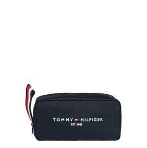 TOMMY HILFIGER Hygienická taška  tmavomodrá / biela / ohnivo červená