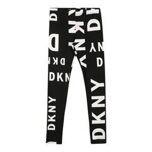 DKNY Legíny  biela / čierna