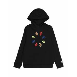 ADIDAS ORIGINALS Mikina  čierna / červená / modrá / žltá