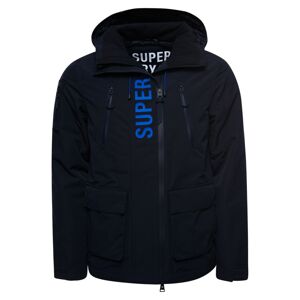 Superdry Funkčná bunda 'Ultimate SD'  čierna / modrá