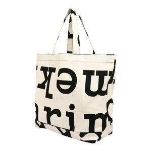 Marimekko Shopper 'Ahkera'  biela / čierna