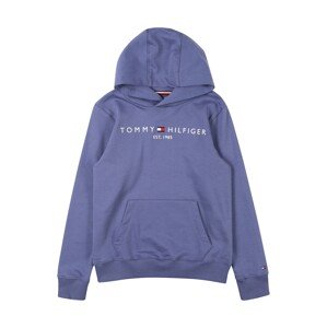 TOMMY HILFIGER Mikina  biela / námornícka modrá / červená / modrosivá