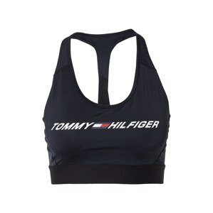 TOMMY HILFIGER Podprsenka  čierna / biela / červená