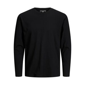 JACK & JONES Tričko 'Ray'  čierna / pastelovo modrá