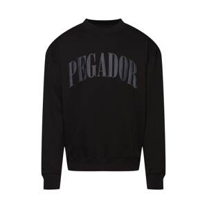 Pegador Sweatshirt 'CALI'  čierna / tmavosivá