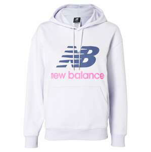 new balance Mikina  modrá / ružová / pastelovo fialová