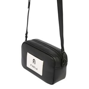 FURLA Tasche 'IRIS'  čierna / šedobiela