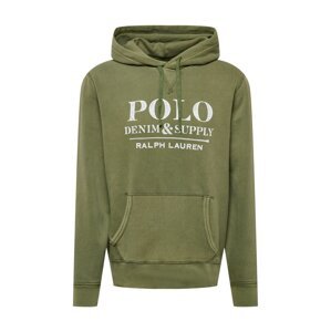 Polo Ralph Lauren Mikina  olivová / biela