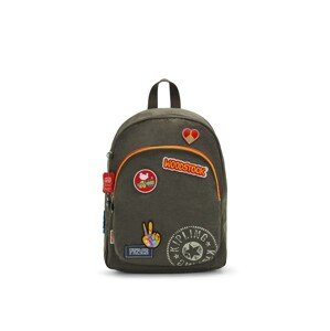 KIPLING Rucksack 'CURTIS M WS'  tmavozelená / zmiešané farby