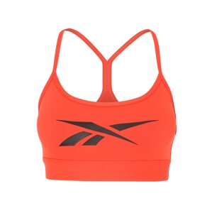 Reebok Sport Športová podprsenka  tmavooranžová / čierna