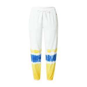 Polo Ralph Lauren Nohavice  biela / žltá / kráľovská modrá / hrdzavo červená