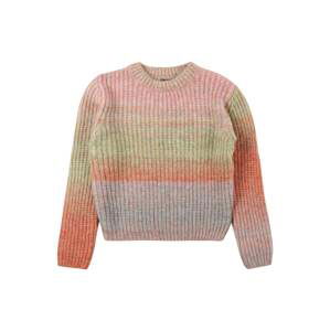 LMTD Pullover 'TUTTI'  oranžovo červená / svetlomodrá / svetloružová / svetlozelená