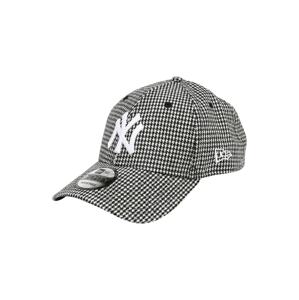 NEW ERA Čiapka 'HOUNDSTOOTH'  biela / čierna