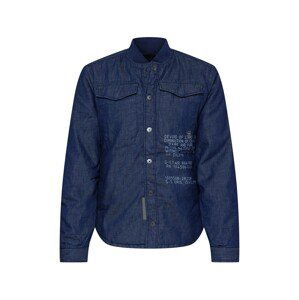 G-Star RAW Jacke  modrá denim / sivá