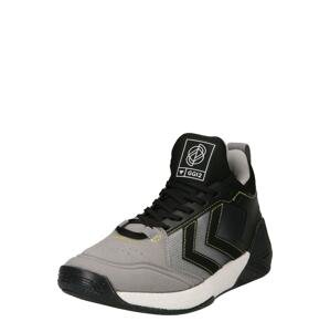 Hummel Športová obuv 'Algiz GG12'  sivá / čierna / žltá / biela / sivobéžová