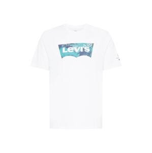 LEVI'S Tričko  námornícka modrá / tyrkysová / biela