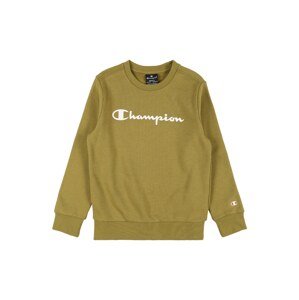 Champion Authentic Athletic Apparel Mikina  olivová / biela