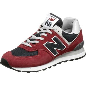 new balance Nízke tenisky  červená / sivá / čierna / biela