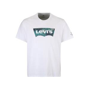 Levi's® Big & Tall Tričko  biela / nefritová / smaragdová