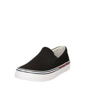 Tommy Jeans Slip-on obuv  červená / čierna / biela