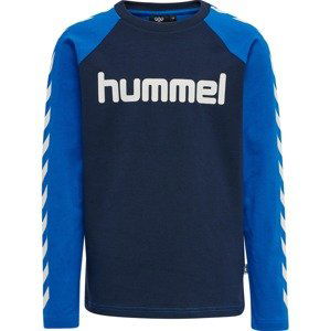 Hummel Tričko 'BOYS'  modrá / tmavomodrá / biela